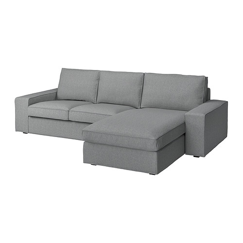 IKEA KIVIK sofa with chaise Model Image