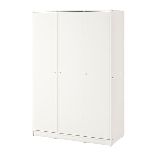 IKEA KLEPPSTAD wardrobe with 3 doors Model Image