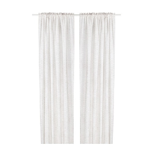 IKEA KLÖVERALM curtains, 1 pair Model Image