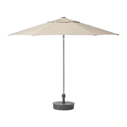 IKEA KUGGÖ / LINDÖJA umbrella with base Model Image