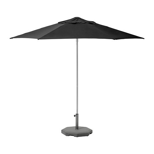 IKEA KUGGÖ / LINDÖJA umbrella with base Model Image