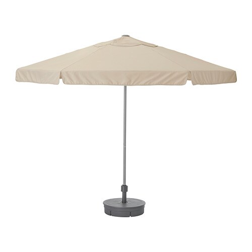 IKEA KUGGÖ / VÅRHOLMEN umbrella with base Model Image