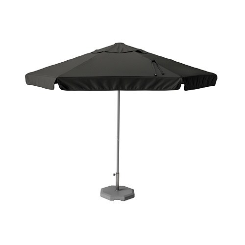 IKEA KUGGÖ / VÅRHOLMEN umbrella with base Model Image