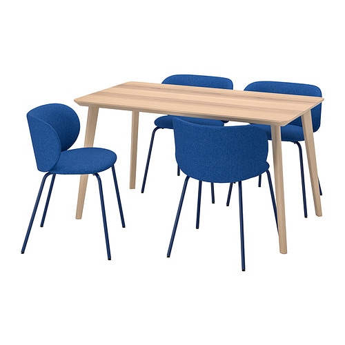 IKEA LISABO / KRYLBO table and 4 chairs Model Image