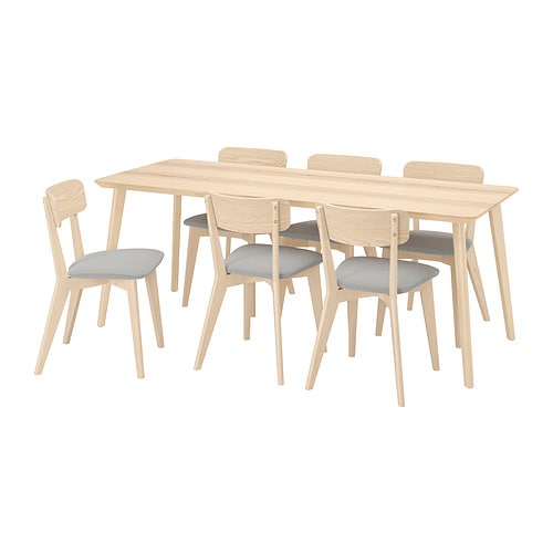 IKEA LISABO / LISABO table and 6 chairs Model Image