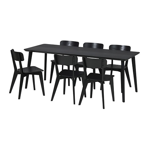 IKEA LISABO / LISABO table and 6 chairs Model Image