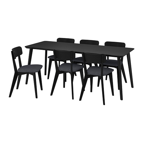 IKEA LISABO / LISABO table and 6 chairs Model Image