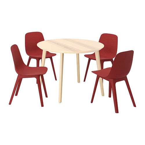 IKEA LISABO / ODGER table and 4 chairs Model Image