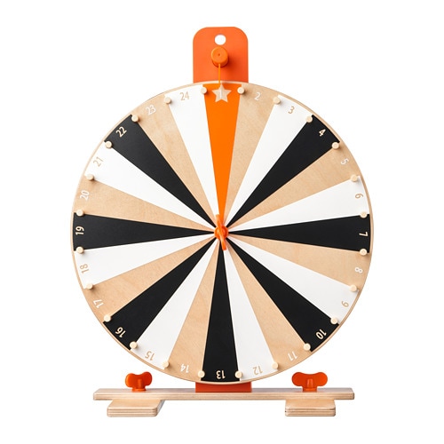 IKEA LUSTIGT prize wheel game Model Image