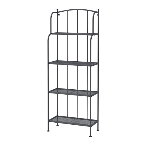 IKEA LÄCKÖ shelving unit, outdoor Model Image