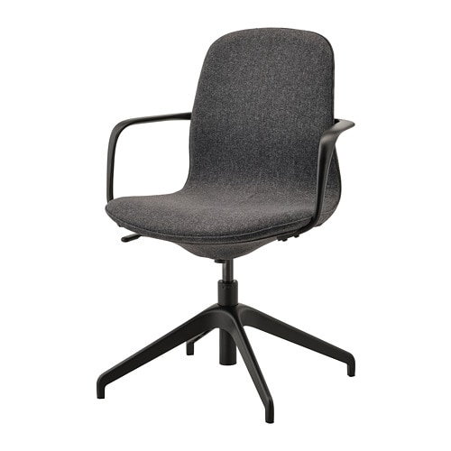 IKEA LÅNGFJÄLL conference chair with armrests Model Image