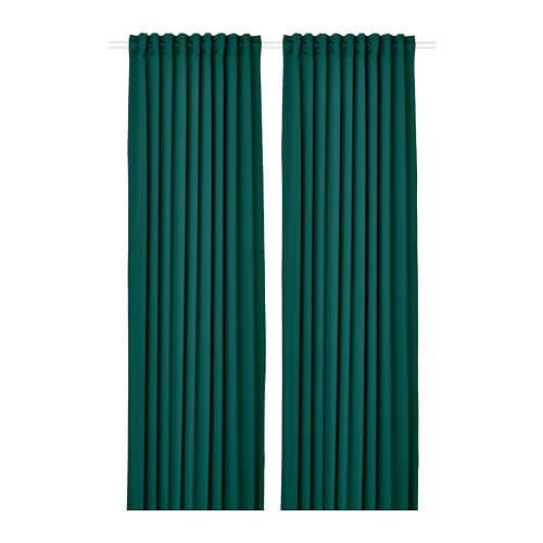 IKEA MAJGULL black-out curtains, 1 pair Model Image