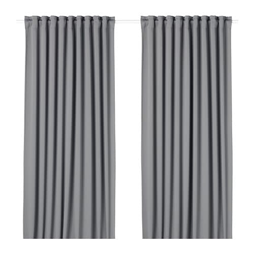 IKEA MAJGULL black-out curtains, 1 pair Model Image