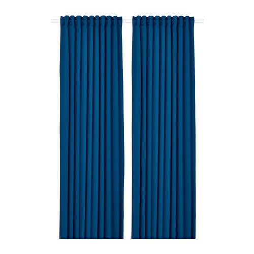 IKEA MAJGULL black-out curtains, 1 pair Model Image