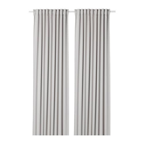 IKEA MAJGULL room darkening curtains, 1 pair Model Image