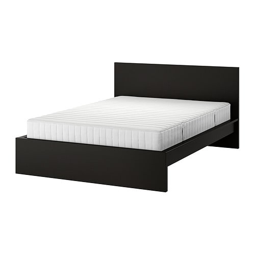 IKEA MALM bed frame with mattress Model Image