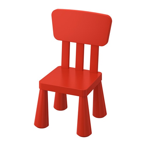 IKEA MAMMUT children's chair Model Image