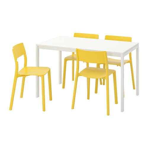 IKEA MELLTORP / JANINGE table and 4 chairs Model Image