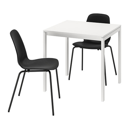 IKEA MELLTORP / LIDÅS table and 2 chairs Model Image