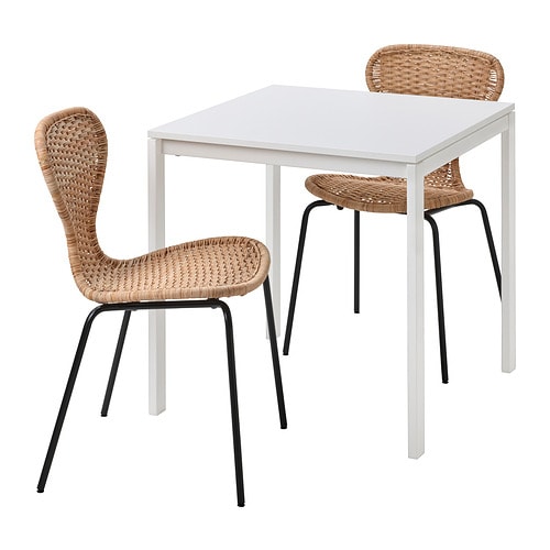 IKEA MELLTORP / ÄLVSTA table and 2 chairs Model Image