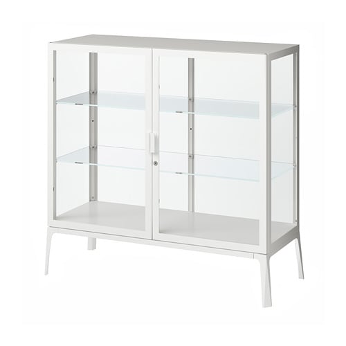 IKEA MILSBO glass-door cabinet Model Image