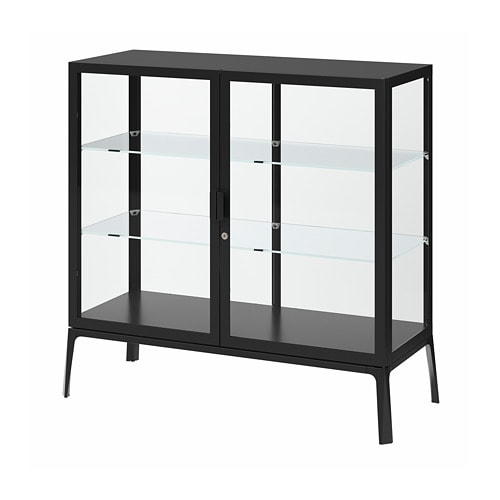 IKEA MILSBO glass-door cabinet Model Image