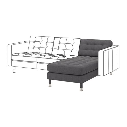 IKEA MORABO chaise, add-on unit Model Image