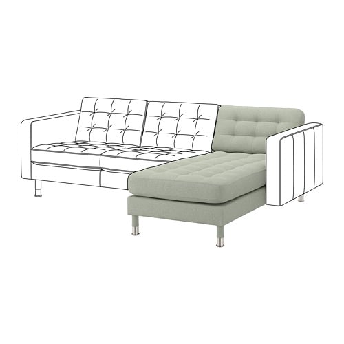 IKEA MORABO chaise, add-on unit Model Image