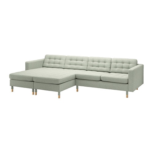 IKEA MORABO sectional 4-seat with chaise  Model Image