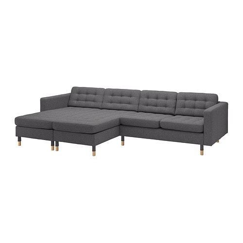 IKEA MORABO sectional 4-seat with chaise  Model Image