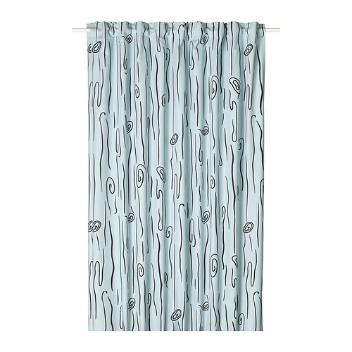 IKEA MURLAVSMAL block-out curtain, 1 piece Model Image