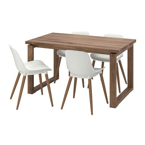 IKEA MÖRBYLÅNGA / GRÖNSTA table and 4 chairs Model Image