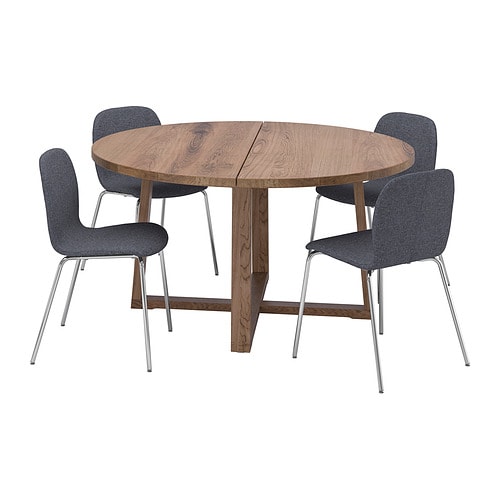 IKEA MÖRBYLÅNGA / KARLPETTER table and 4 chairs Model Image