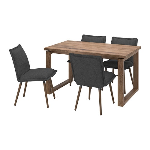 IKEA MÖRBYLÅNGA / KLINTEN table and 4 chairs Model Image