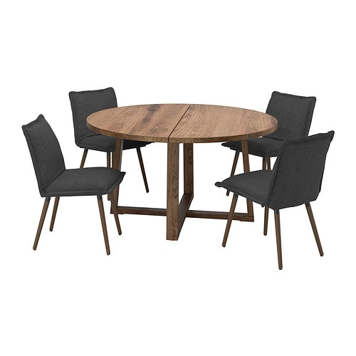 IKEA MÖRBYLÅNGA / KLINTEN table and 4 chairs Model Image