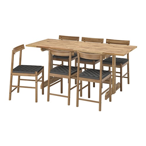 IKEA NACKANÄS / NACKANÄS table and 6 chairs Model Image