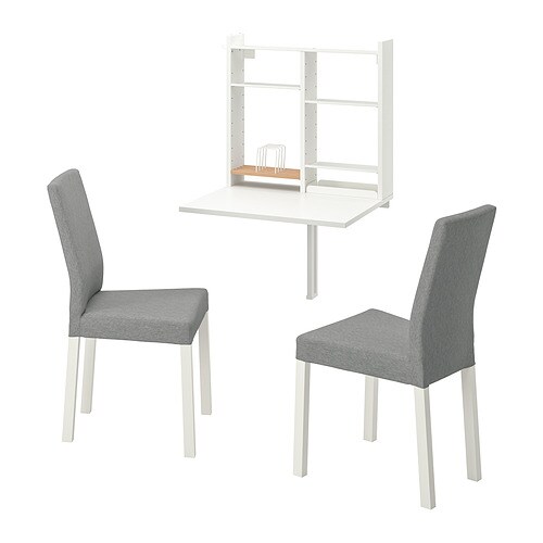 IKEA NORBERG / KÄTTIL table and 2 chairs Model Image