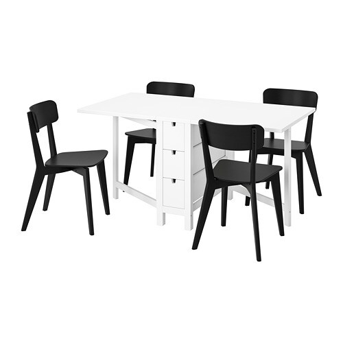 IKEA NORDEN / LISABO table and 4 chairs Model Image