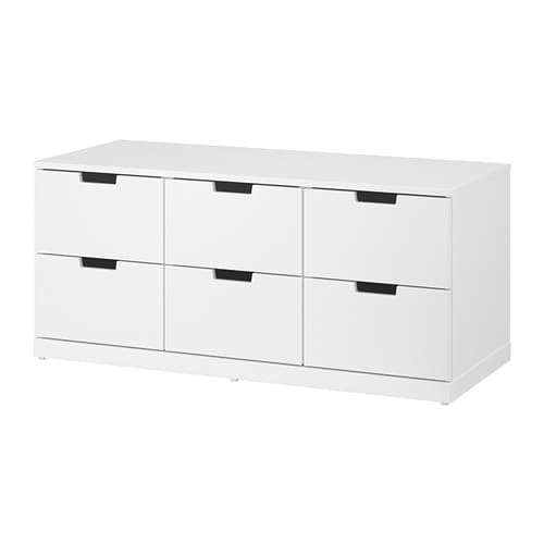 IKEA NORDLI 6-drawer dresser Model Image