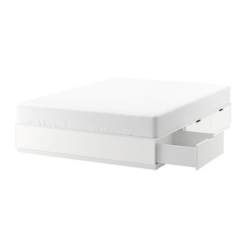 IKEA NORDLI bed frame with storage Model Image