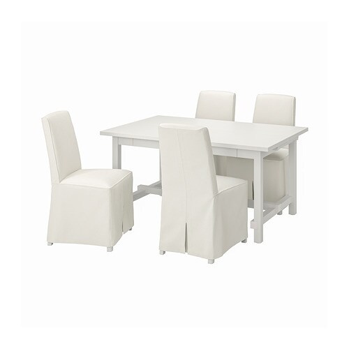 IKEA NORDVIKEN / BERGMUND table and 4 chairs Model Image