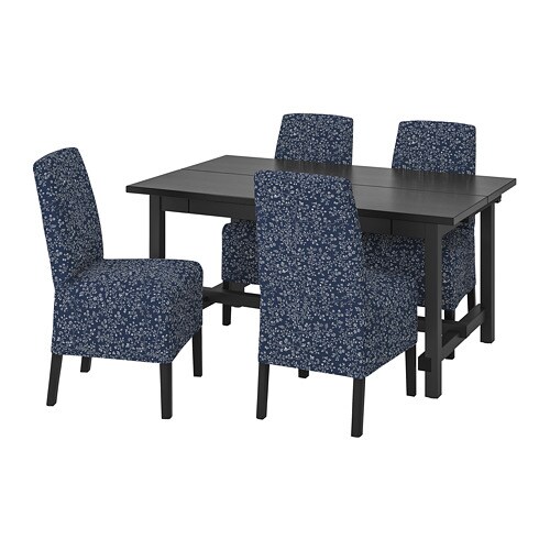 IKEA NORDVIKEN / BERGMUND table and 4 chairs Model Image