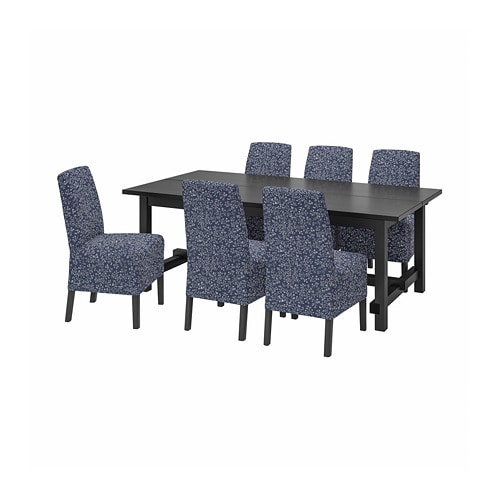 IKEA NORDVIKEN / BERGMUND table and 6 chairs Model Image