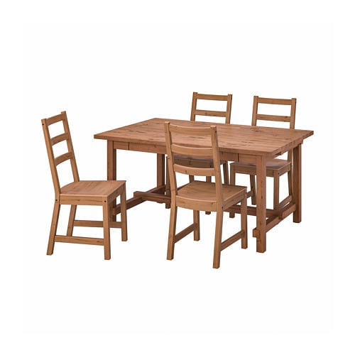 IKEA NORDVIKEN / NORDVIKEN table and 4 chairs Model Image