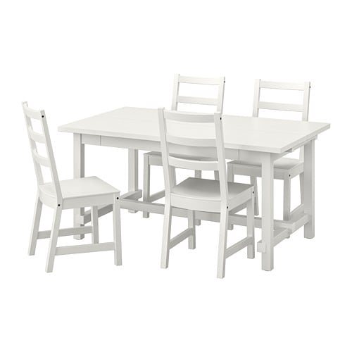 IKEA NORDVIKEN / NORDVIKEN table and 4 chairs Model Image