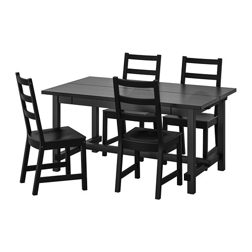 IKEA NORDVIKEN / NORDVIKEN table and 4 chairs Model Image