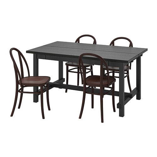 IKEA NORDVIKEN / SKOGSBO table and 4 chairs Model Image