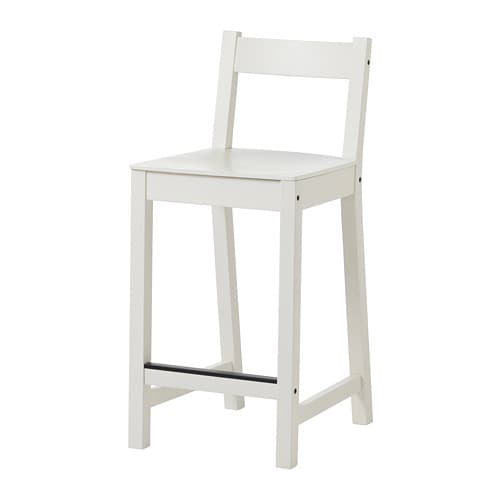 IKEA NORDVIKEN bar stool with backrest Model Image