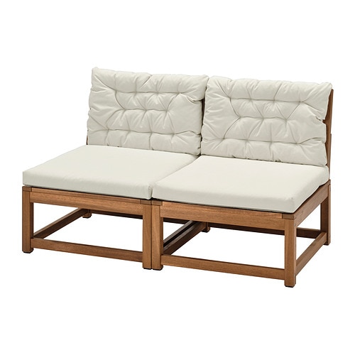 IKEA NÄMMARÖ 2-seat modular sofa, outdoor Model Image