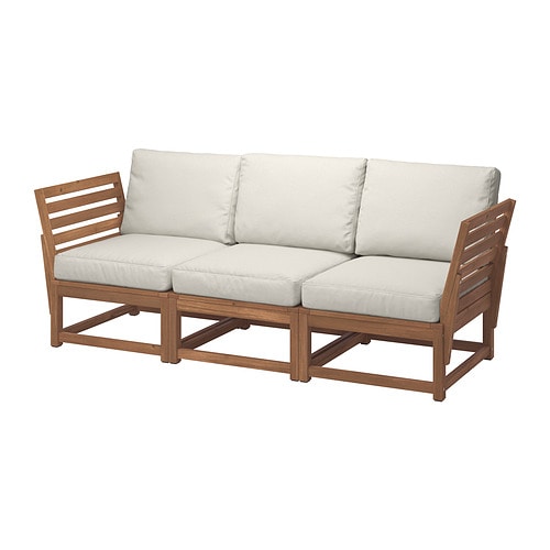 IKEA NÄMMARÖ 3-seat modular sofa, outdoor Model Image